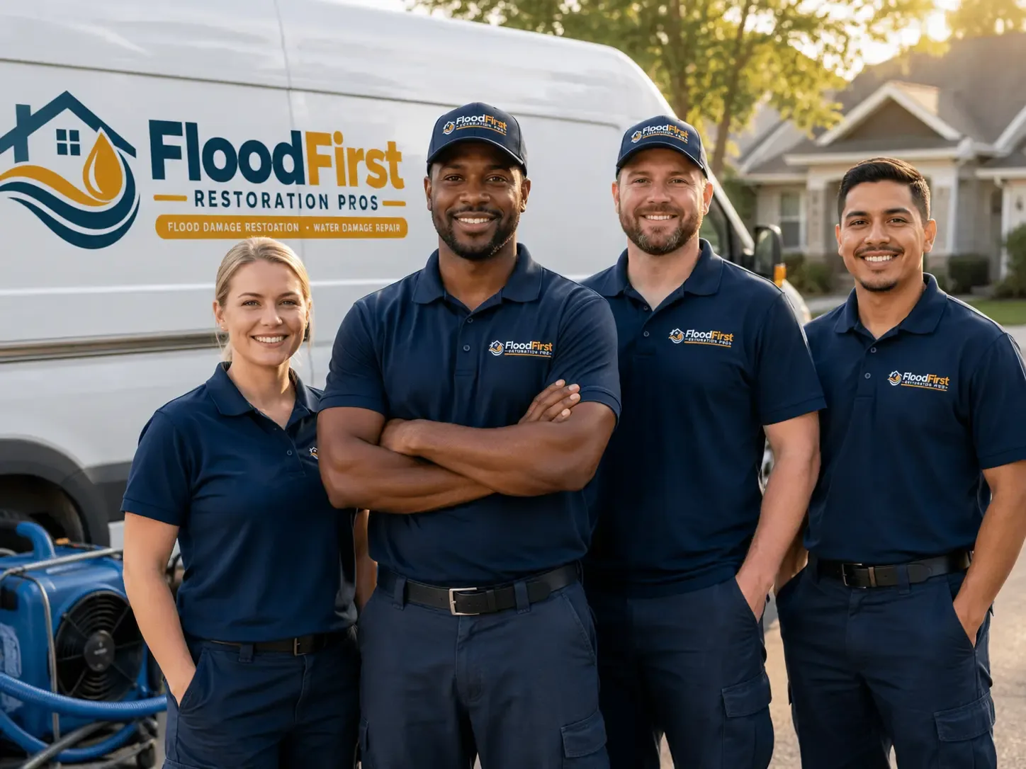 Flood Damage Restoration company in Riverdale, MI